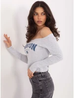 Blúzka WT BZ A1251.33 svetlosivá