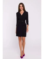 Dámske šaty S369 Black - Stylove