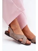 Sandále model 212120 Krok vo veľkom štýle