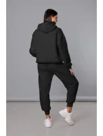 Teplý čierny teplákový dámsky komplet (YP-1104) Teplý čierny teplákový dámsky komplet (YP-1104)