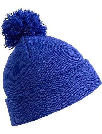 Result Headwear RC 028J Detská pletená čiapka s bambulou 28.028J royal Result Headwear RC 028J Detská pletená čiapka s bambulou 28.028J royal
