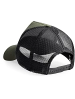 Beechfield B 640 5-panelová čiapka typu Trucker 53.0640 olivovo zelená/čierna