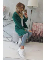 Zelená bunda s potlačou Zelená bunda s potlačou