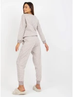 Pyžamo BR PI 9114 svetlo béžové