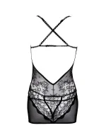 Omorfi Čierna kamizola + tangá + stuha na krk ZADARMO! - Angels Never Sin Omorfi Čierna kamizola + tangá + stuha na krk ZADARMO! - Angels Never Sin