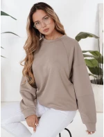 UZORI dámska mikina béžová FashionStreet BY1285
