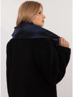 Závoj AT CH 12301.82P čierno-modrý