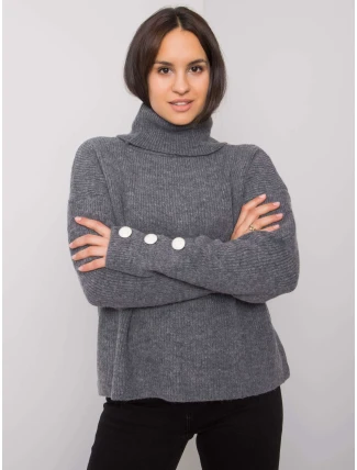 Dámsky sveter LC SW 15 2.01 tmavo šedý