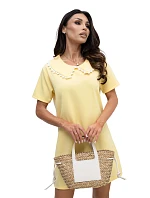 Šaty MI SK 4313.83 svetložltá