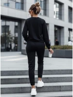 MILIAN dámska tepláková súprava čierna FashionStreet AY0818 MILIAN dámska tepláková súprava čierna FashionStreet AY0818