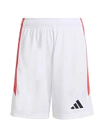 Detské šortky Adidas Tiro 26 League červeno-biele KR0364 Detské šortky Adidas Tiro 26 League červeno-biele KR0364