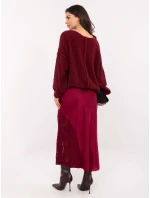 Sukňa MI SD G9140.34 bordová