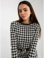 Dámske šaty TW SK BL 1007 .32P čiernobielo - FPrice