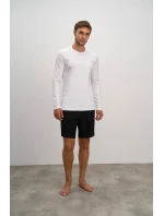 Vamp - Pánske bavlnené tričko s dlhým rukávom 20923 - Vamp