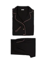 Mademoiselle Sommeil CC0154 Midnight Ease pyžamo dĺžka/r S-XL pruhované