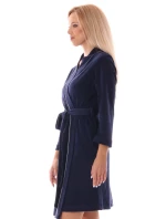 dámsky krátky župan Bari kimono Midnight blue