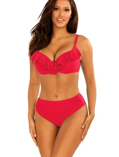Dámske dvojdielne plavky Canoy 10 940A1 červená - SELF