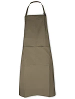 The One Towelling Apron Zástera s náprsenkou 48.1048 taupe