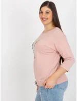 Blúzka RV BZ 8182.03X svetlo ružová
