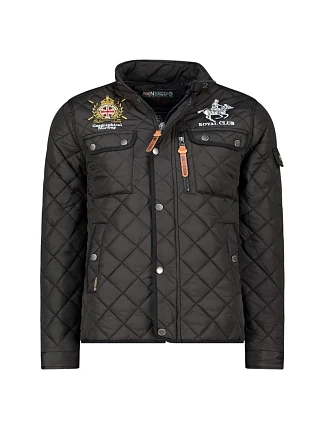 Pánska bunda WY4492H/GN čierna - Geografické Nórsko