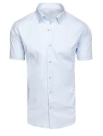 Pánske modré tričko s krátkym rukávom FashionStreet KX1046