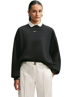 Dámska mikina Nike Studio Fleece, čierna, IM8082 001