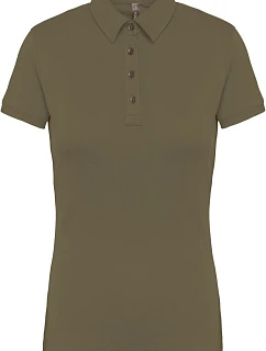 Kariban K 263 Dámske džersejové polo 20.K263 svetlo khaki
