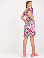 Šaty DHJ SK 15836.51 ružová