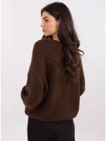 Jumper MI SW 1610.18 tmavohnedý