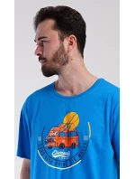 Pánska nočná košeľa Adventure s krátkym rukávom Pánska nočná košeľa Adventure s krátkym rukávom