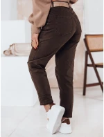 Dámske džínsové nohavice STREETSTYLE hnedé FashionStreet UY2393 Dámske džínsové nohavice STREETSTYLE hnedé FashionStreet UY2393