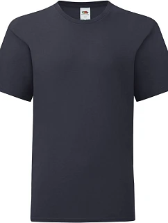 Fruit of the Loom Kids Iconic 150 T Detské tričko 16.1023 tmavomodrá