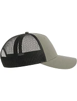Atlantis Headwear Zion 5-panelová truckerová čiapka 33.0120 šedá/čierna Atlantis Headwear Zion 5-panelová truckerová čiapka 33.0120 šedá/čierna