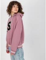 Mikina RV BL 8372.04P tmavo ružová