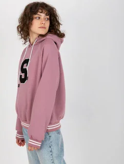 Mikina RV BL 8372.04P tmavo ružová