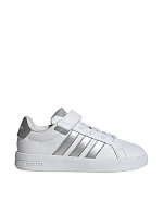 Detská obuv adidas Grand Court 3.0 white and silver JP9368