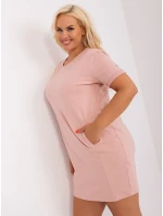 RV SK 8899 šaty.14P svetlo ružová