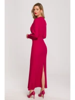 K143 Šaty morskej panny - slivka