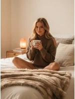 GOLFIVA dámsky sveter béžový FashionStreet MY2403