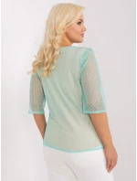 Blúzka LK BZ 506730.64P mincovňa