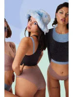 ZERO Feel Bliss Bralette - BROWN - hnedá 1141 - SLOGGI