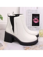 Zateplené topánky Artiker W HBH42 na podpätku