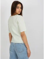 Blúzka LK BZ 505865.43P svetlozelená
