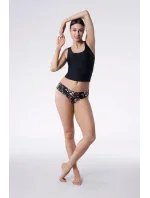 Tangá Peggy Brown spodný diel bikín - Julimex