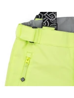 Detské lyžiarske nohavice GABONE-J neónovo zelené - Kilpi