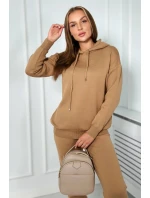 Sveter set Mikina + Nohavice ťava Sveter set Mikina + Nohavice ťava