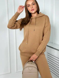 Sveter set Mikina + Nohavice ťava