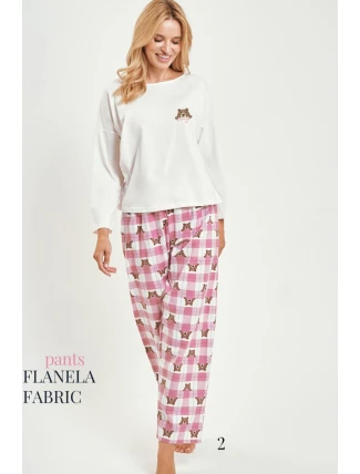 3441 DÁMSKE DLHÉ PYŽAMO ASTRID S-XL 3441 DÁMSKE DLHÉ PYŽAMO ASTRID S-XL