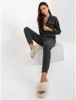 Pyžamo BR PI 9124 tmavo šedé