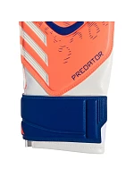 Detské brankárske rukavice adidas Predator Training bielo-oranžové JN5361